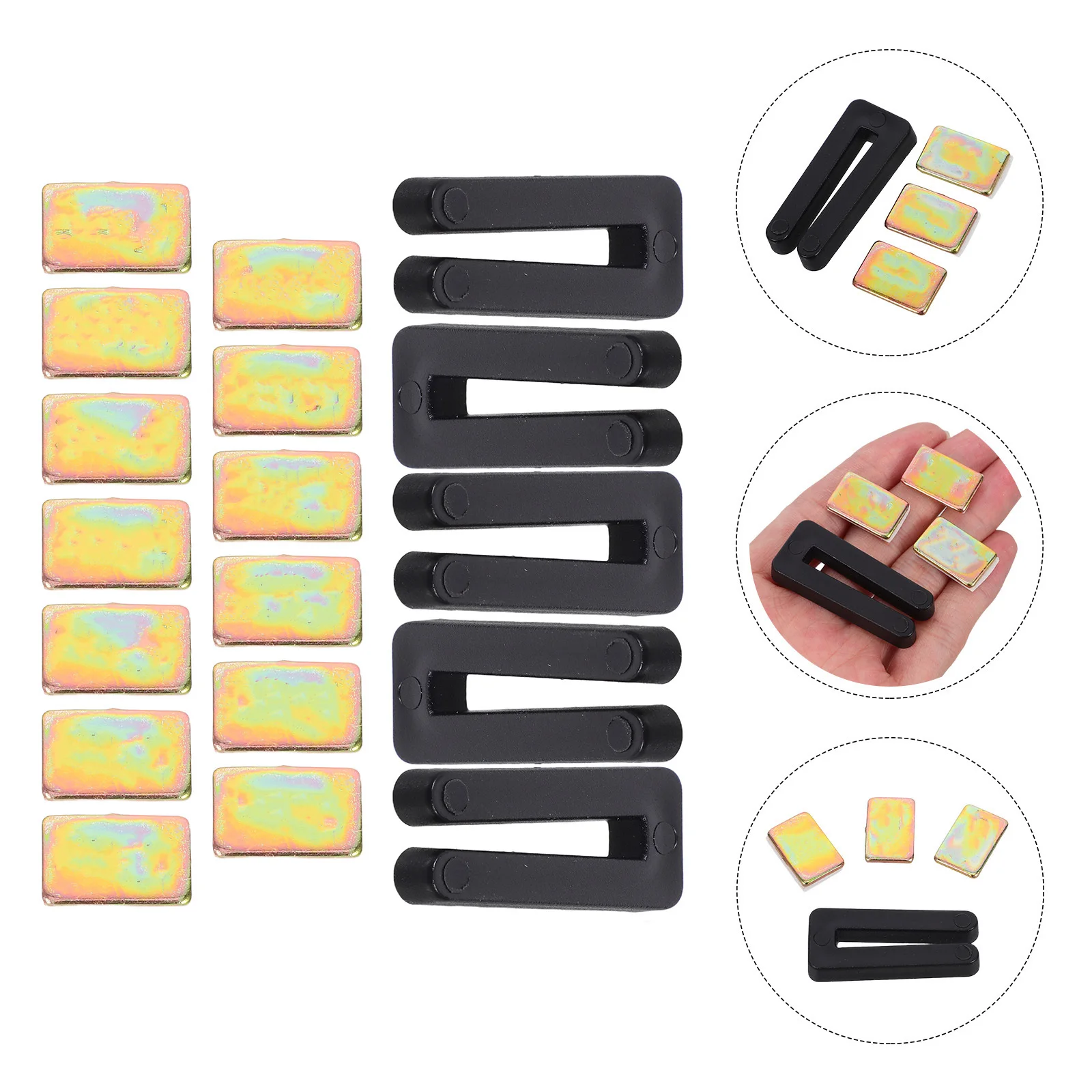 5 set Ceiling Fan Balancing Kit 5 Sets With Clips Metal Adhesive Weights For Wobble Correction Stabilizing Tool Lighting