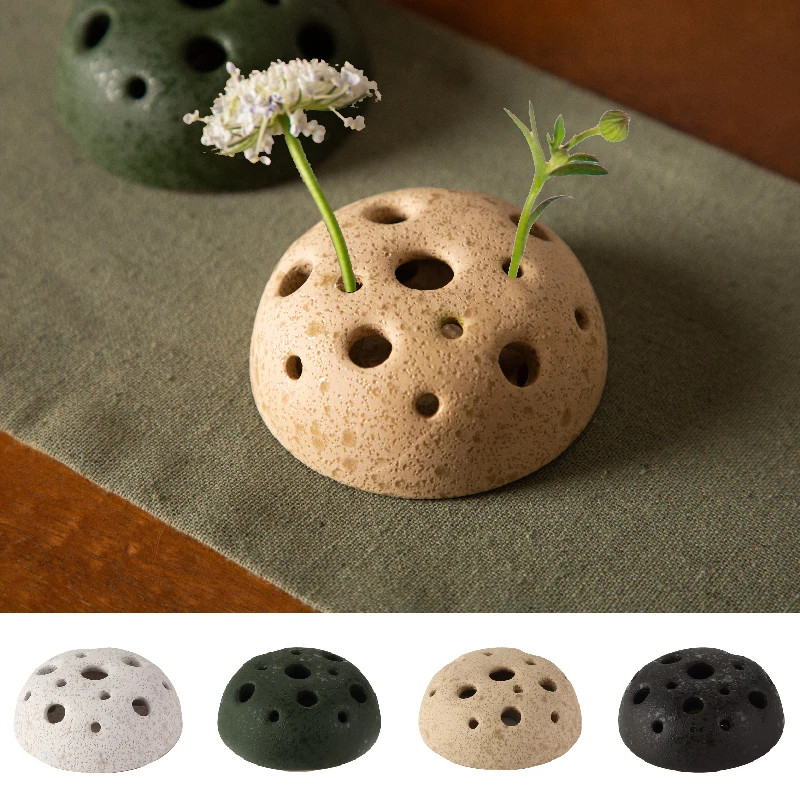 Ceramic Flowerpot Jianshan Flower Arrangement Ware Bonsai Vase Floral Accessories Home Decoration