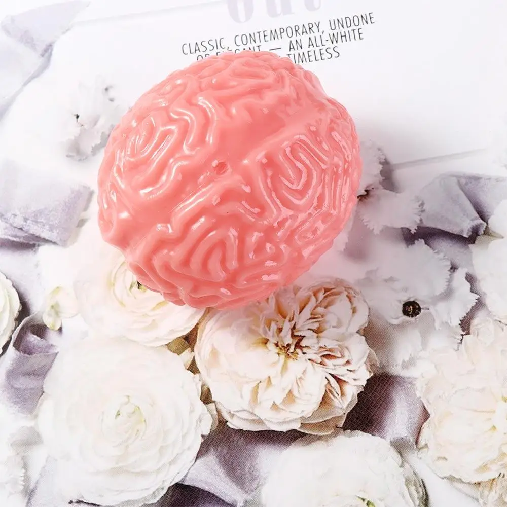 Funny Simulation Brain Simulation Brain Fidget Toy Squeeze TPR Squeeze Ball Toys Cute Funny Squeeze Stretching Ball Baby Game