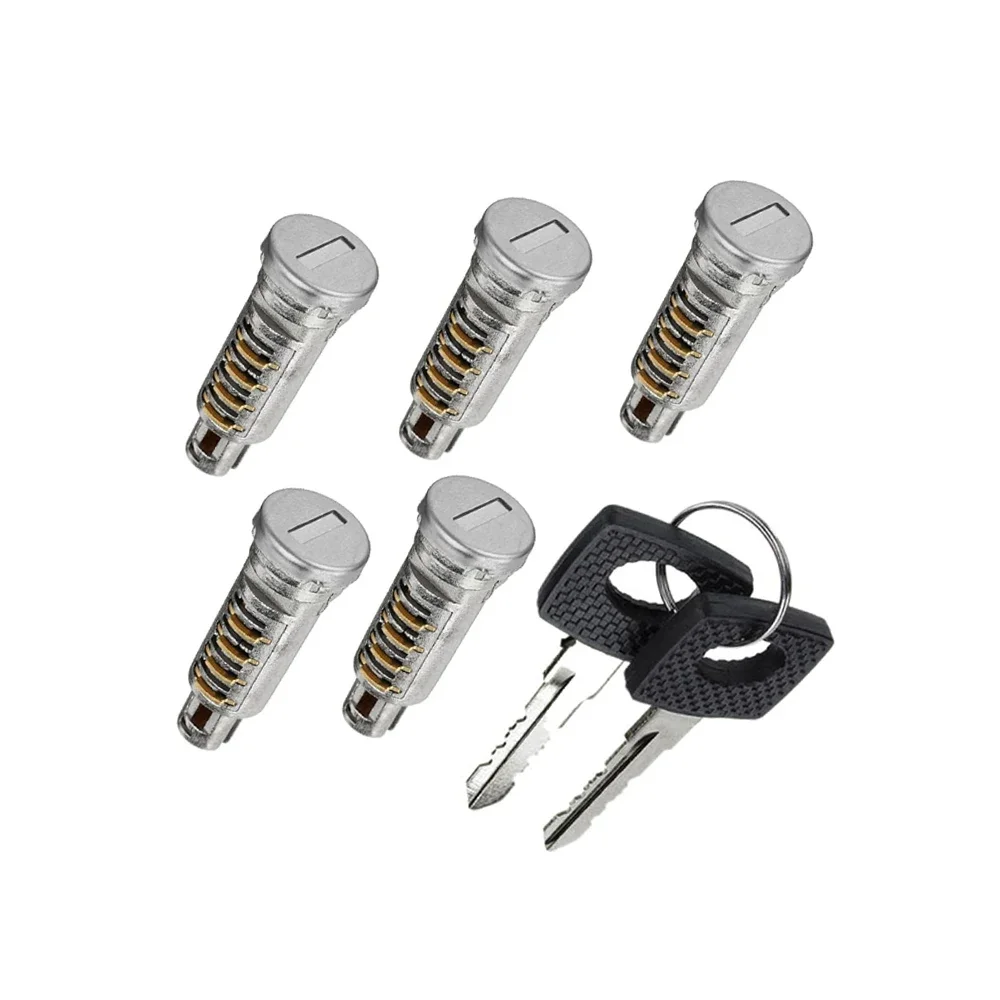 

DAZE A 6707600205 6707600205 Barriles de cilindro de cerradura de puerta con 2 llaves para VW LT 96-06 Mercedes Sprinter 95-06