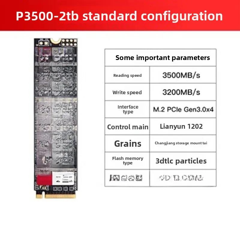 P3500 SSD SSD M.2 PCIe Quad-Channel Notebook