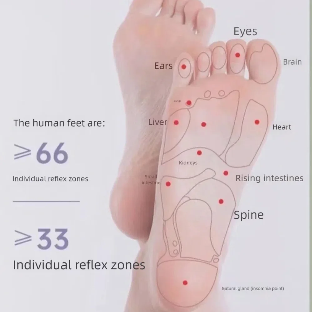 Nuevo Masajeador de pies elevado, punto de disparo de pata de gato, reflexología, masajeador de acupresión para pies, cuidado de relajación, masajeador con rodillo para pies