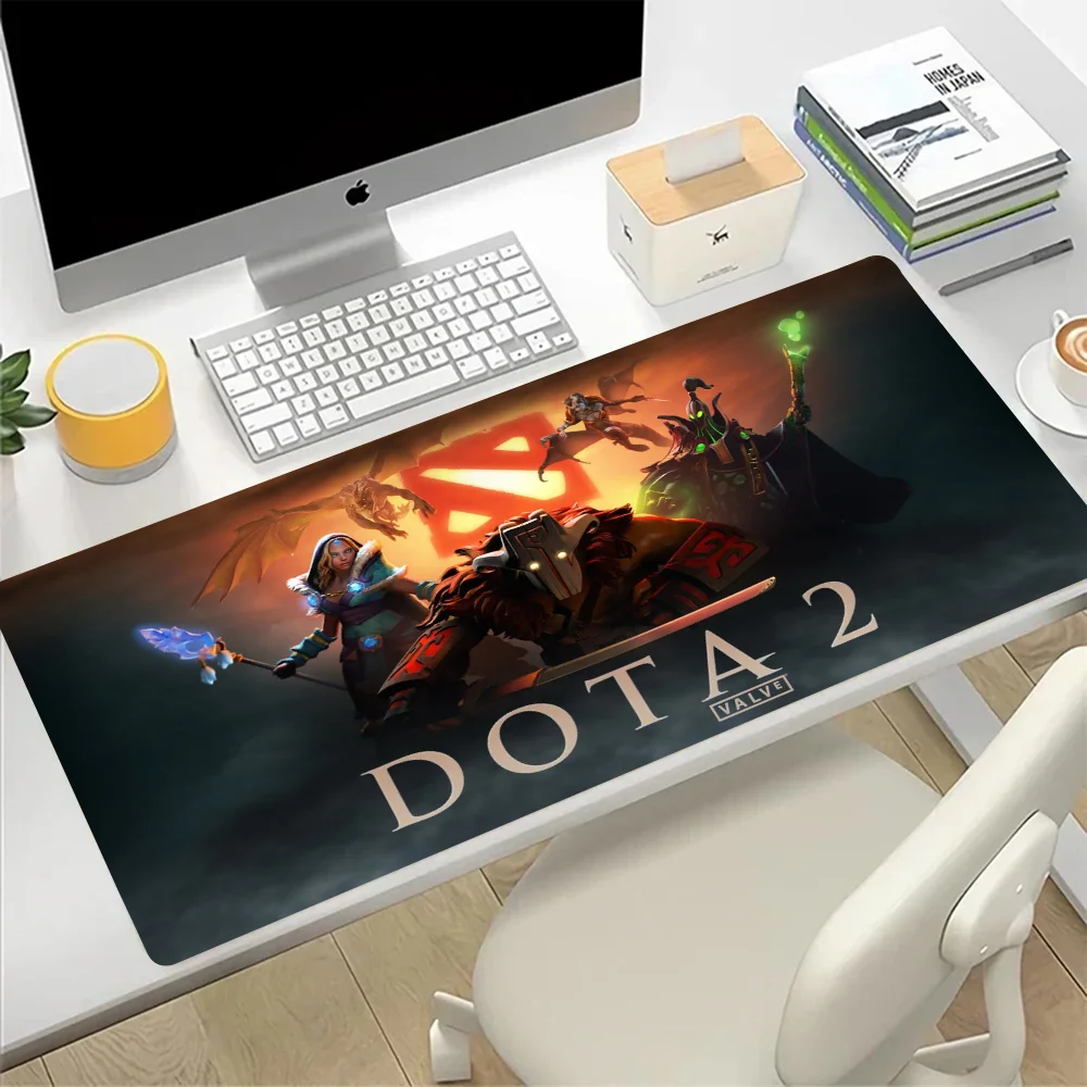 Dota 2 Large Mouse Pad Gaming Mousepad PC Gamer Computer Office Mouse Mat Silicone Carpet Keyboard Mat Desk Pad Laptop Mausepad
