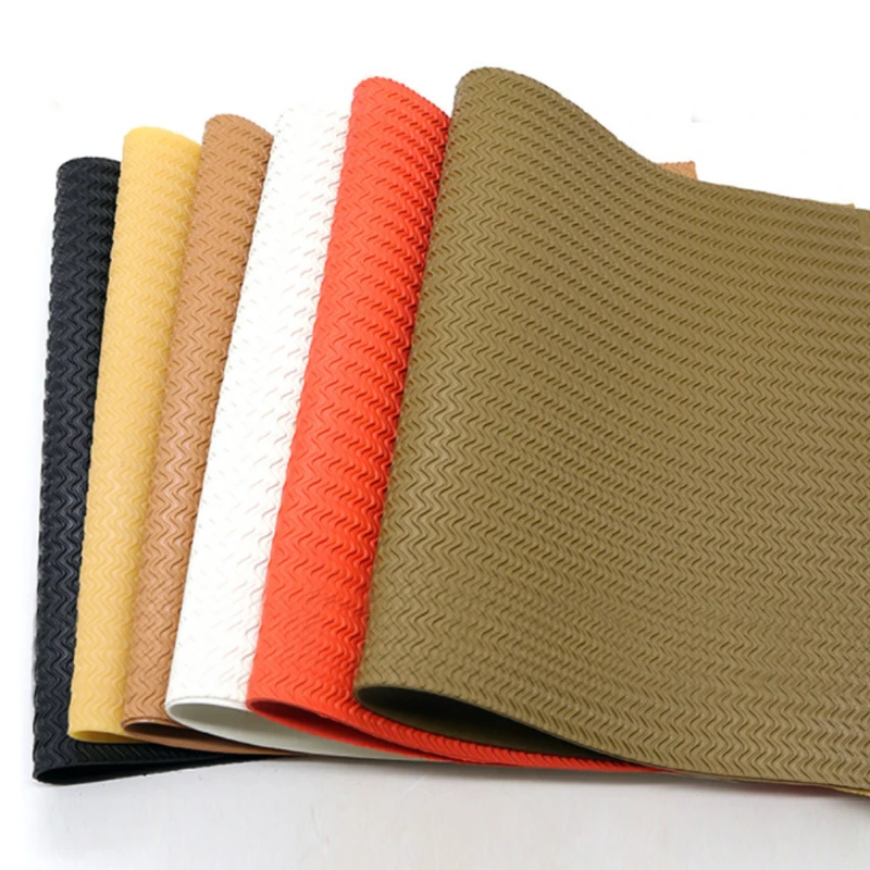 Anti Slip Wear-Resistant Full Shoe Sole Stickers Rubber Shoe Soles Repair Outsoles DIY Shoe Care Bottom Patch Wearable Shoe Pads image 4