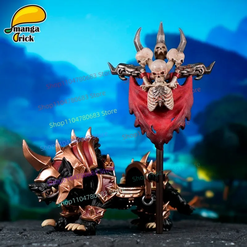 New 5CM Figure Accessory Skull Flag Model Ornament Decoration Anime Cartoon Toy Holiday Gift Collection