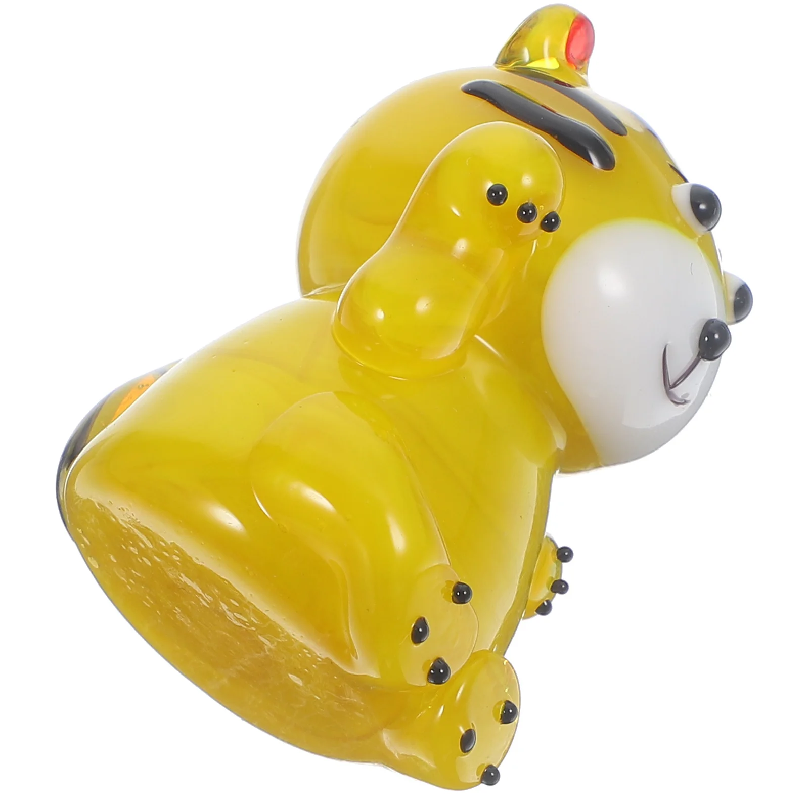 

Creative Statue Desktop Office Decor Wear Resistant Housewarming Tiger Ornament Animal Decor