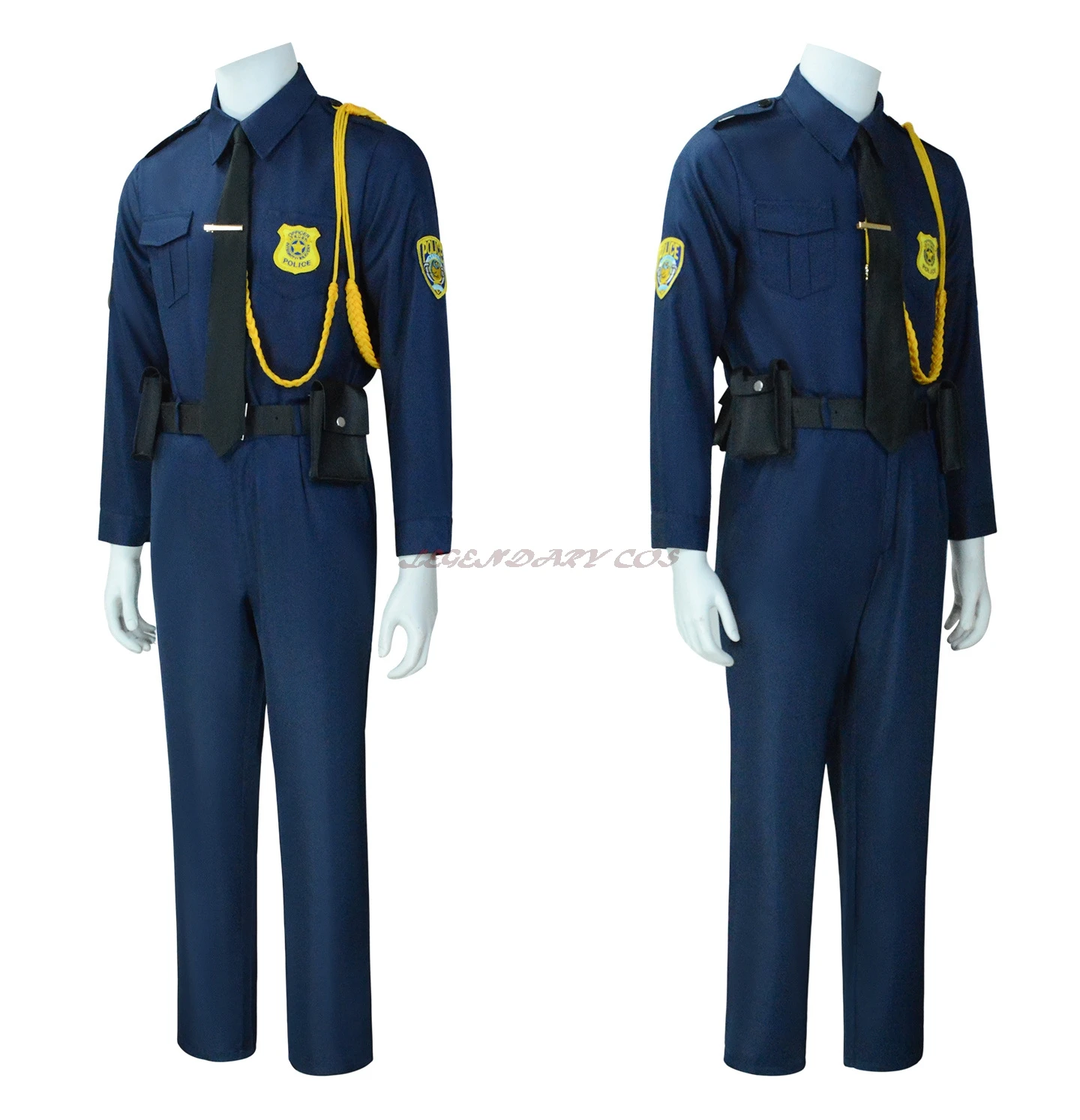 

Nick Wilde Cosplay Costume Nick Fox Policeman Uniform Halloween Carnival Cosplay Nick Wilde Outfits