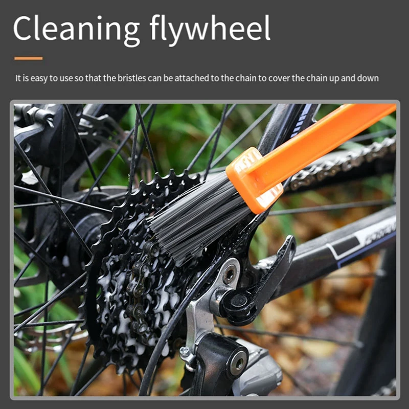 Plastic Bicycle Chain Cleaner Mountain Bike Machine Washer Brush Scrubber Biking Portable Dustproof Cycling Parts