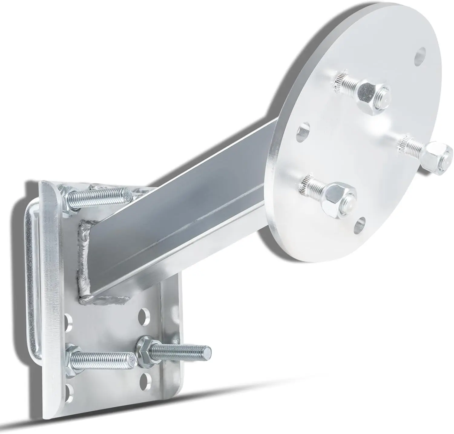 Heavy-Duty High-Mount Spare Tire Carrier for 5 & 6-Hole Tires Up to 16