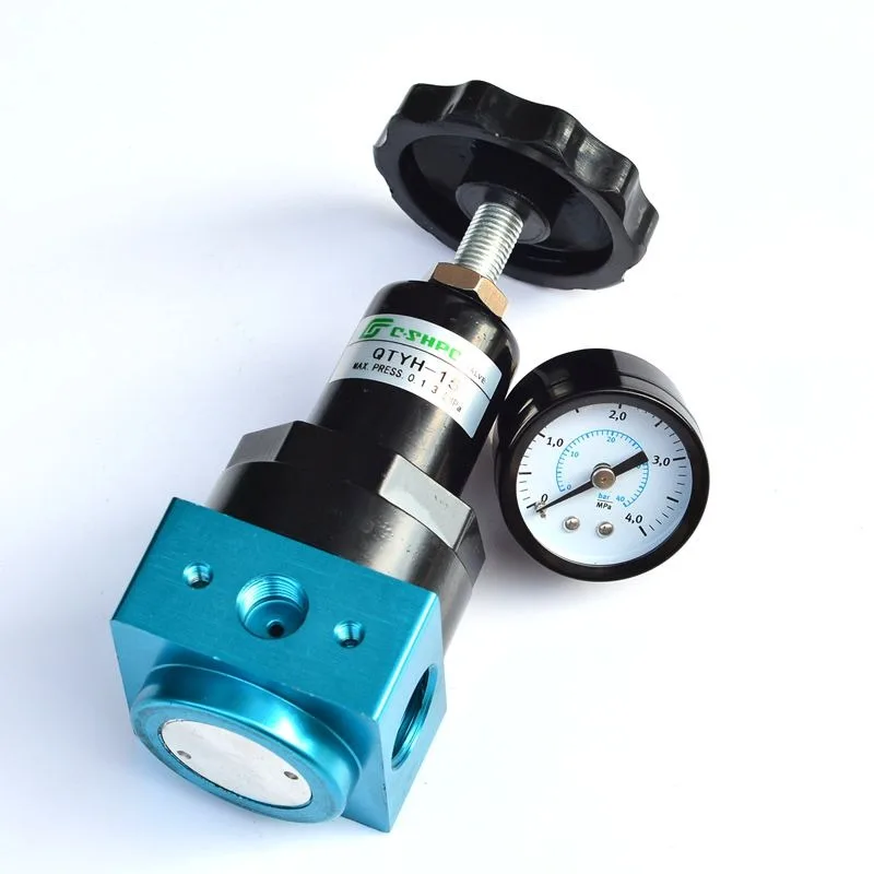 Pneumatic component regulator Shanes type high pressure regulator QTYH-15 pressure reducing valve pressure regulator precision