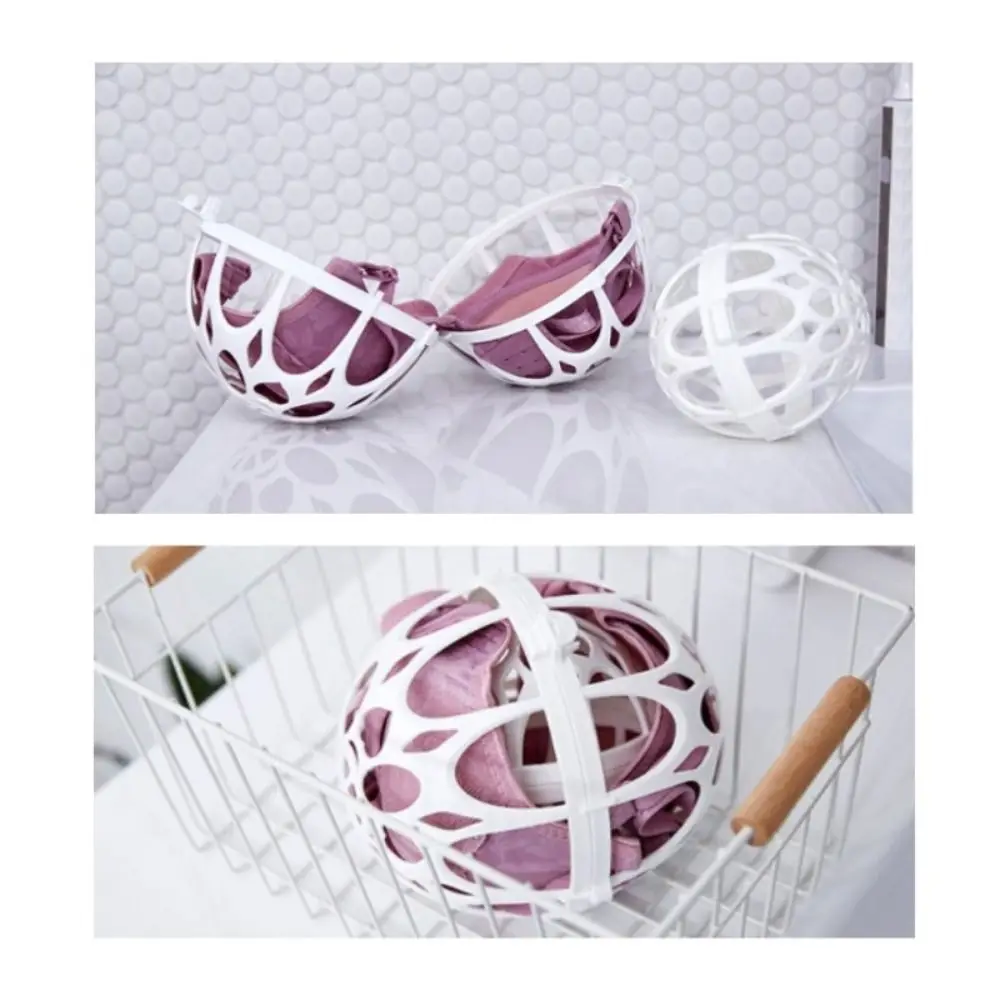 Machine Wash Bra Washing Bags Anti Deformation Net Underwear Protector Plastic Anti-Winding Bra Laundry Balls Home