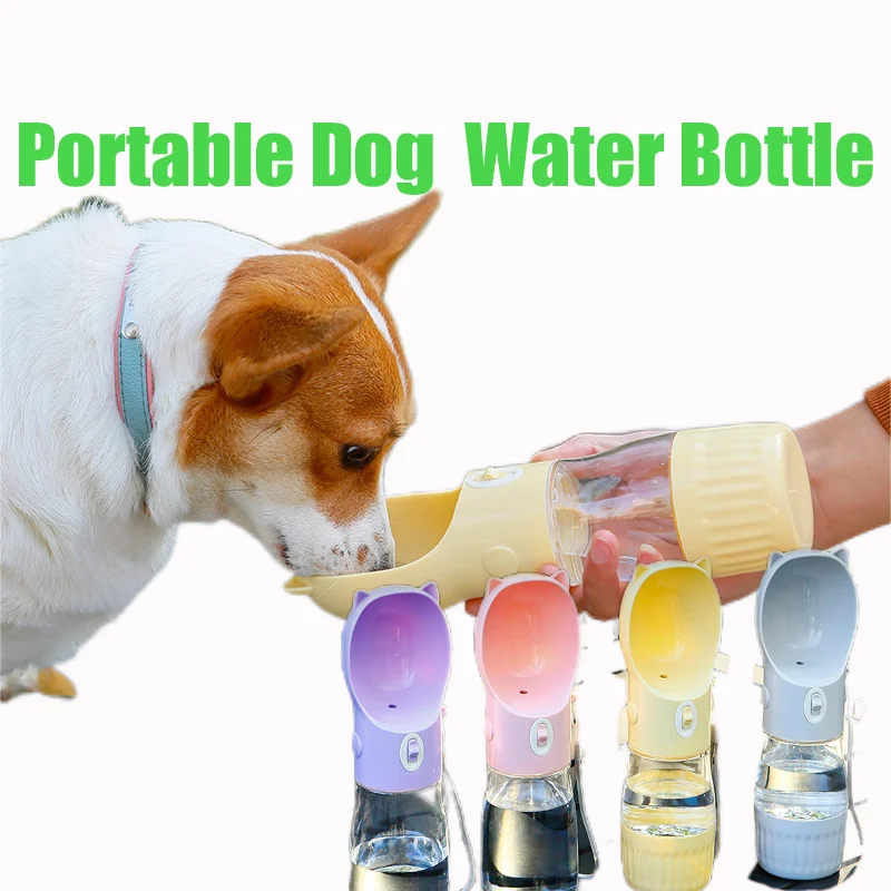 

Portable Dog Water Bottle For Small Large Dogs Cat Outdoor Leakproof Walking Drinking Bowls Chihuahua French Bulldog Supplies