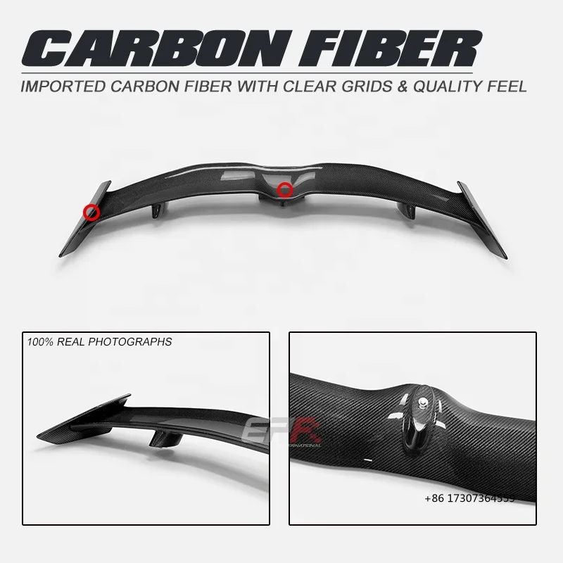 New Design Rear GT Spoiler for Hyundai Elantra Avante CN7 2021+ EPA Type A Perfect Match Carbon Fiber