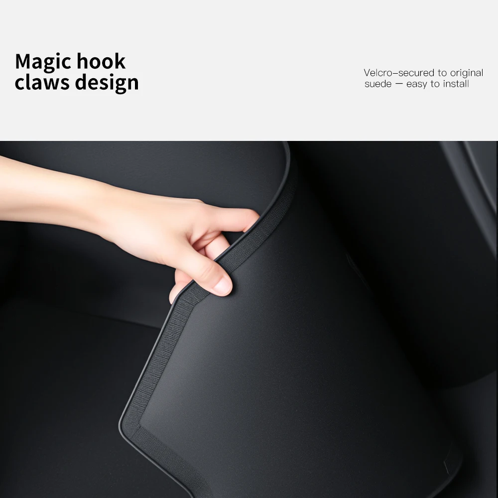 YZ For Tesla Model 3/Y Highland Juniper 2025 TPE Central Control Side Anti Kick Pad Anti-dirt Protective Protecto Accessories