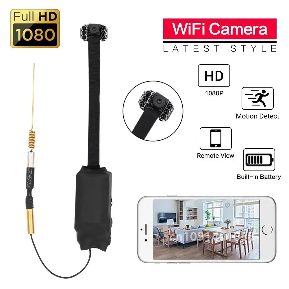 

HD 1080P Mini Camera Portable DIY Wireless Module Home Security WiFi Camera Video Recorder P2P Camcorder Support Remote View