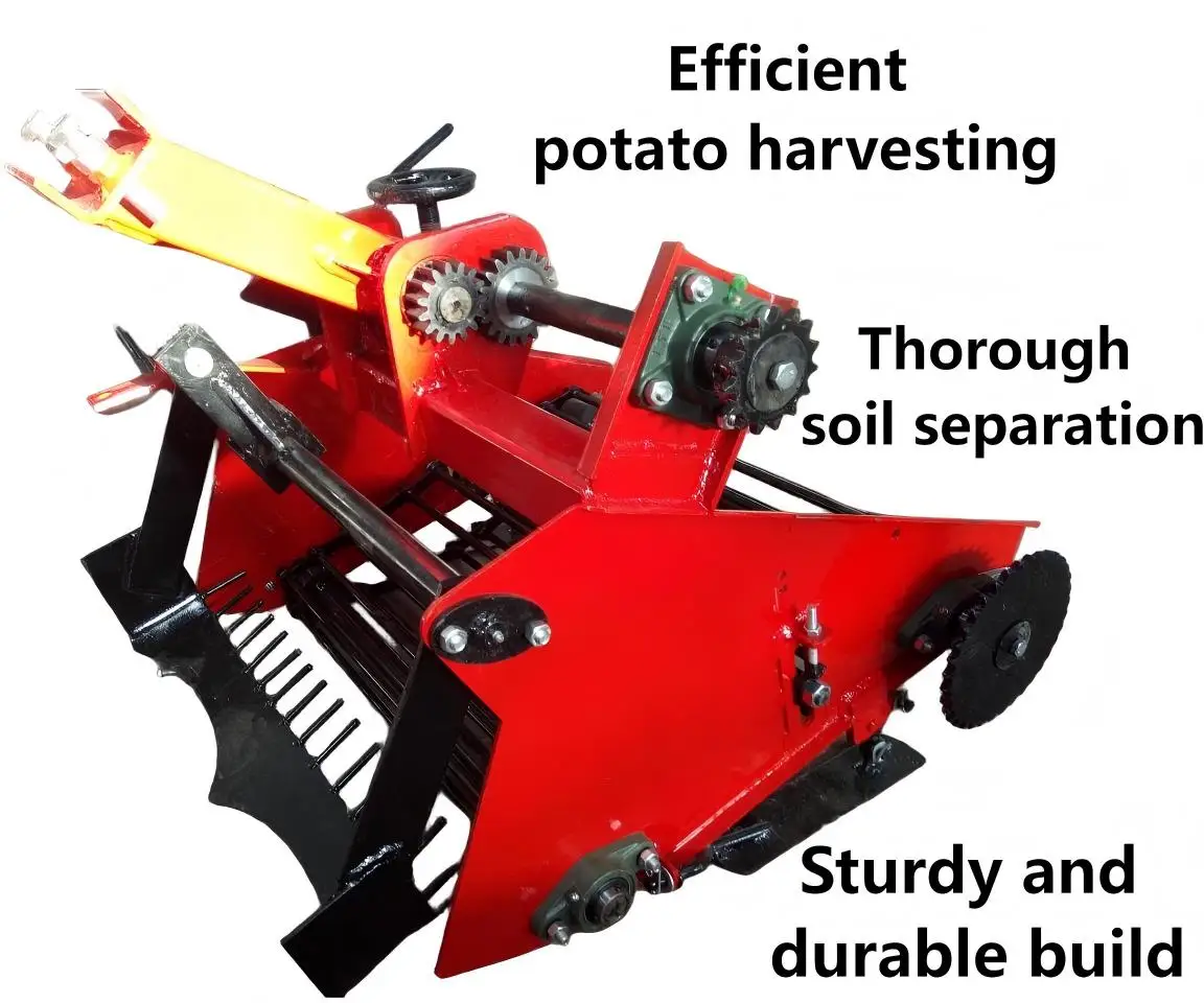 Dual-purpose small harvester new condition handheld tractor type potato and peanut potato flat ridge fruit picker