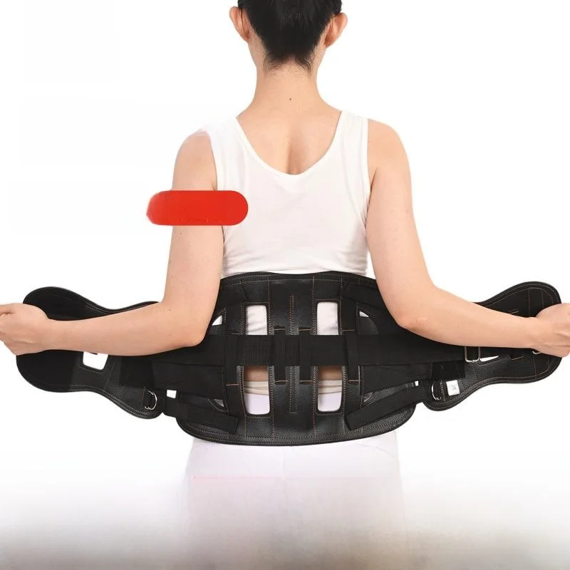 sports-supportive-waist-belt-medical-steel-plate-lumbar-disc-strain-relief-breathable-waistband-for-fitness-and-yoga