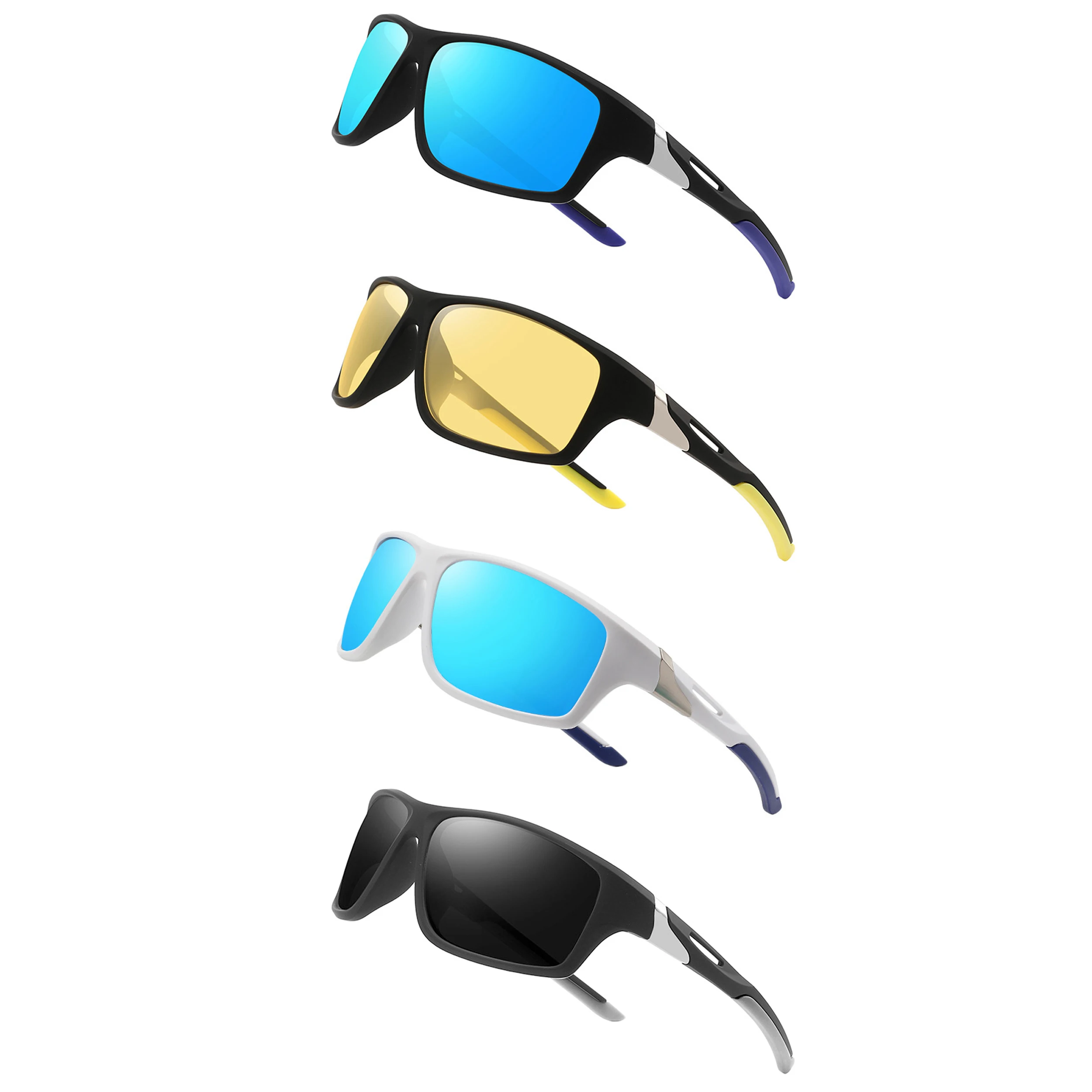 

Fashionable Cycling Sports Sunglasses, Daily Casual Hiking and Fishing Glasses, Unisex, Polarized Lenses