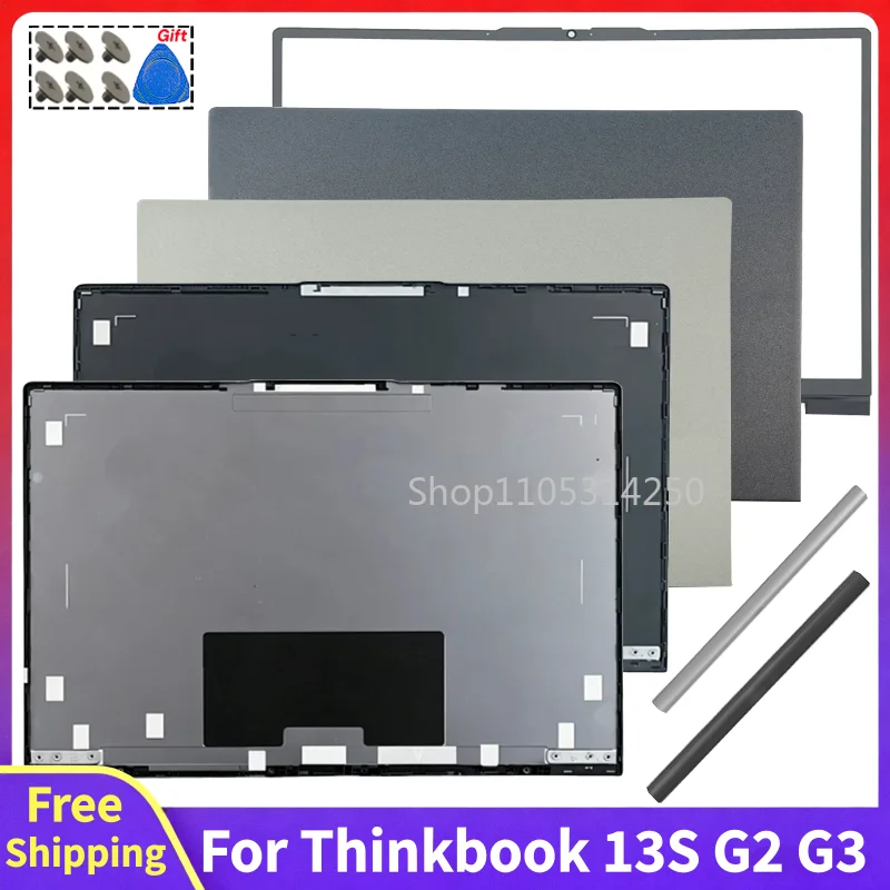 For ThinkBook 13s G2 G3 ITL ARE ACN K3-ITL K3-ACN Replace Laptop LCD Back Cover Rear Lid Top Case Front Bezel Hinge Silver Balck