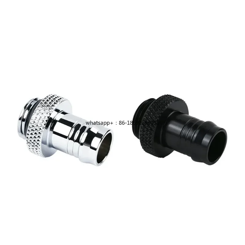 Computer Water Cooling Pagoda G1/4 2 Points Tooth Inner Diameter 8 Outer Diameter 11 Pagoda 3 Points Silver