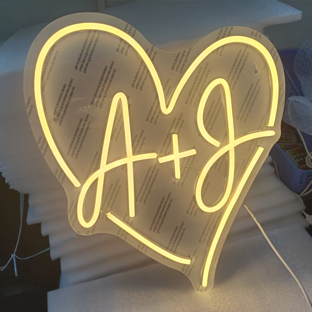 Custom Neon Signs Dimmable 5V/2A Led Light Sign for Bedroom Wall Decor Customizable Wedding and Birthday Party Decorations Gift