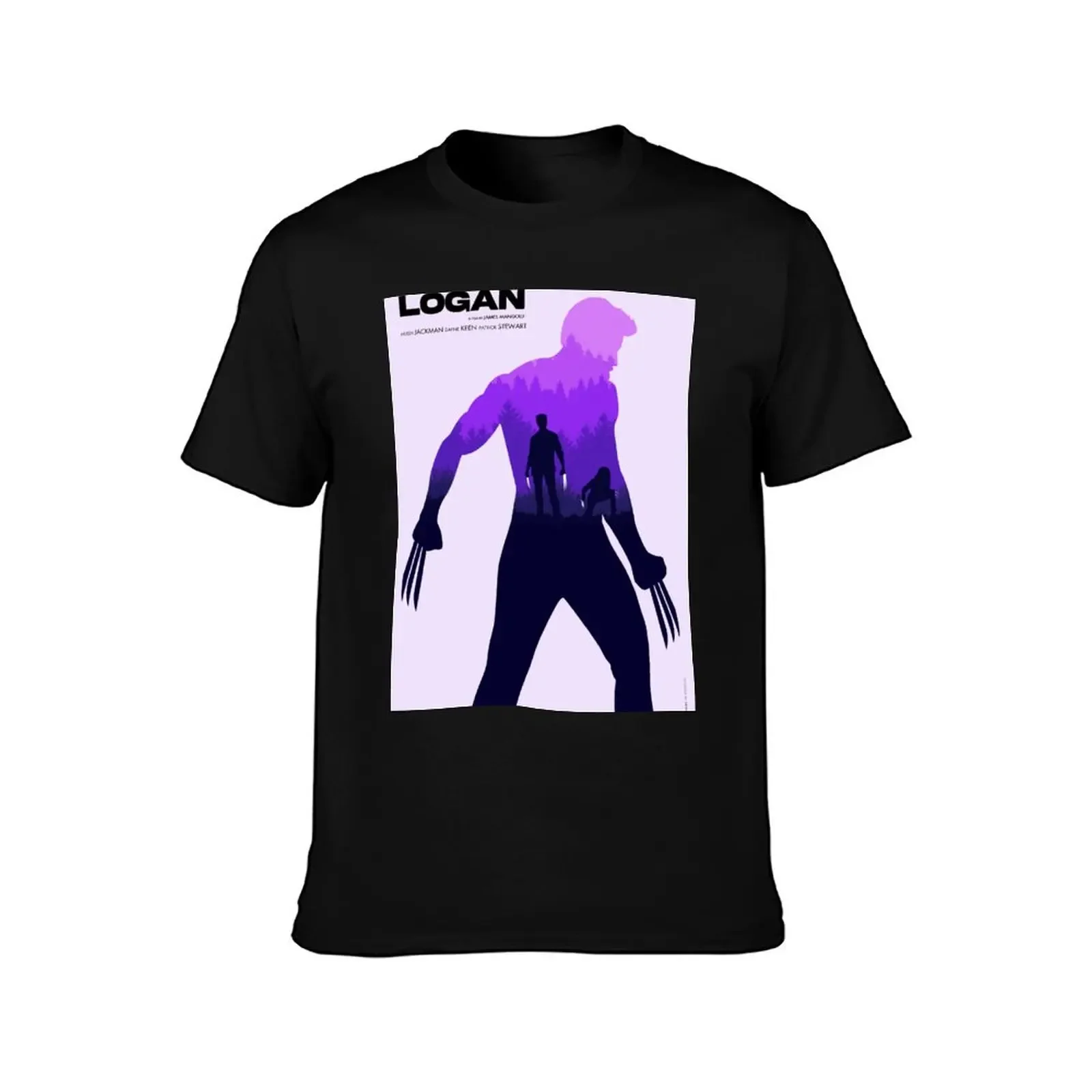 Logan Movie Minimalist poster T-Shirt Personalized t-shirt plus sizes luxury t-shirt summer 2025 tshirts for men