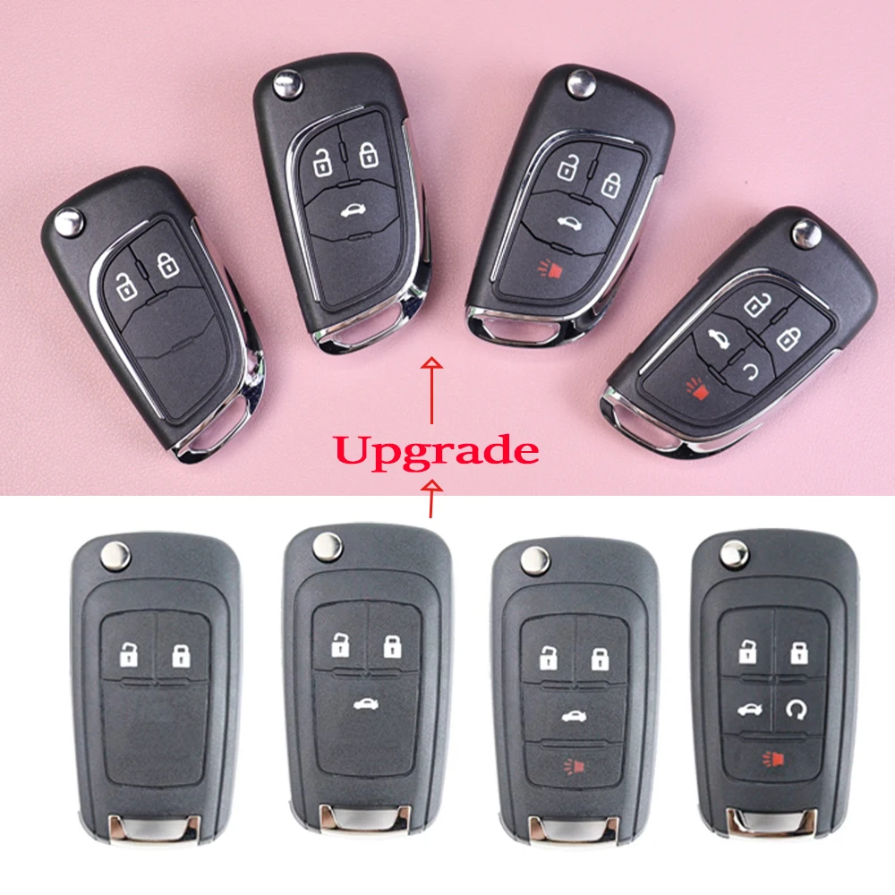 For Buick Opel Insignia Astra Mokka Zafira for Chevrolet Cruze Epica Lova Camaro Impala Modification Car Key Housing Case Shell