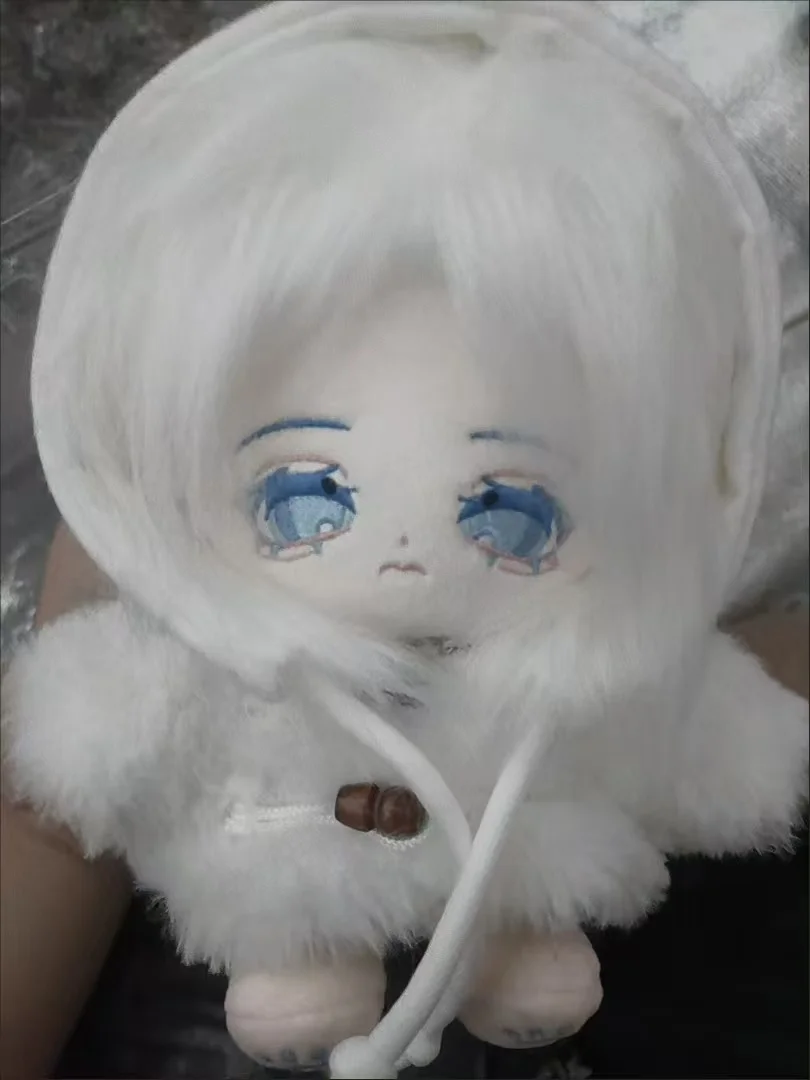 Farcito 20 cm Romanzo I'm God in the Thrilling Game Taviel Cosplay Peluche con bambole scheletriche Giocattoli per la collezione Regalo di compleanno