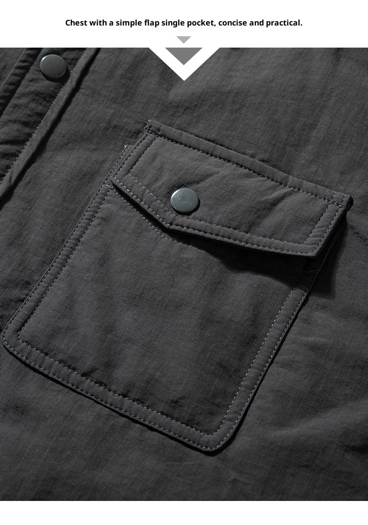 2025 الشتاء الرجال سترة قطن مبطن يندبروف مقاوم للماء معطف دافئ خفيفة الوزن في الهواء الطلق سترة الوقوف طوق عادية