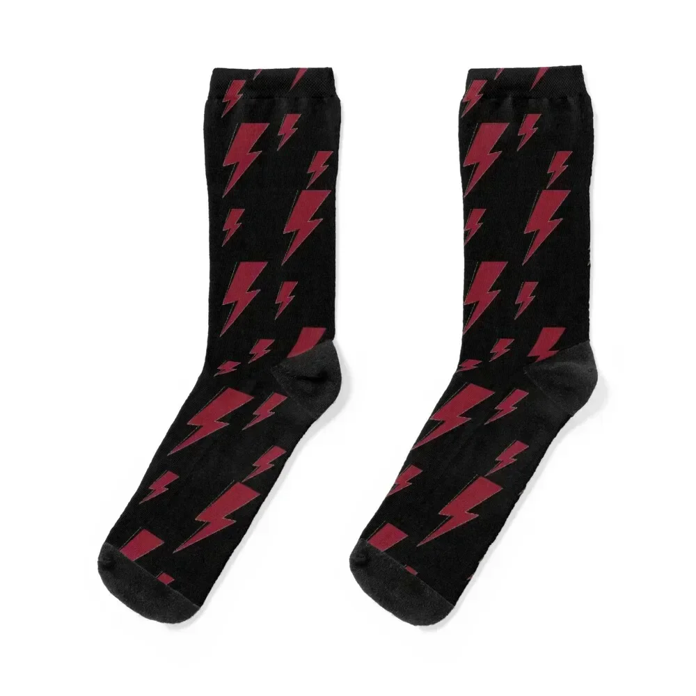 Bowie Lightning - Eyesasdaggers Socks Stockings with print Soccer Mens Socks Women's