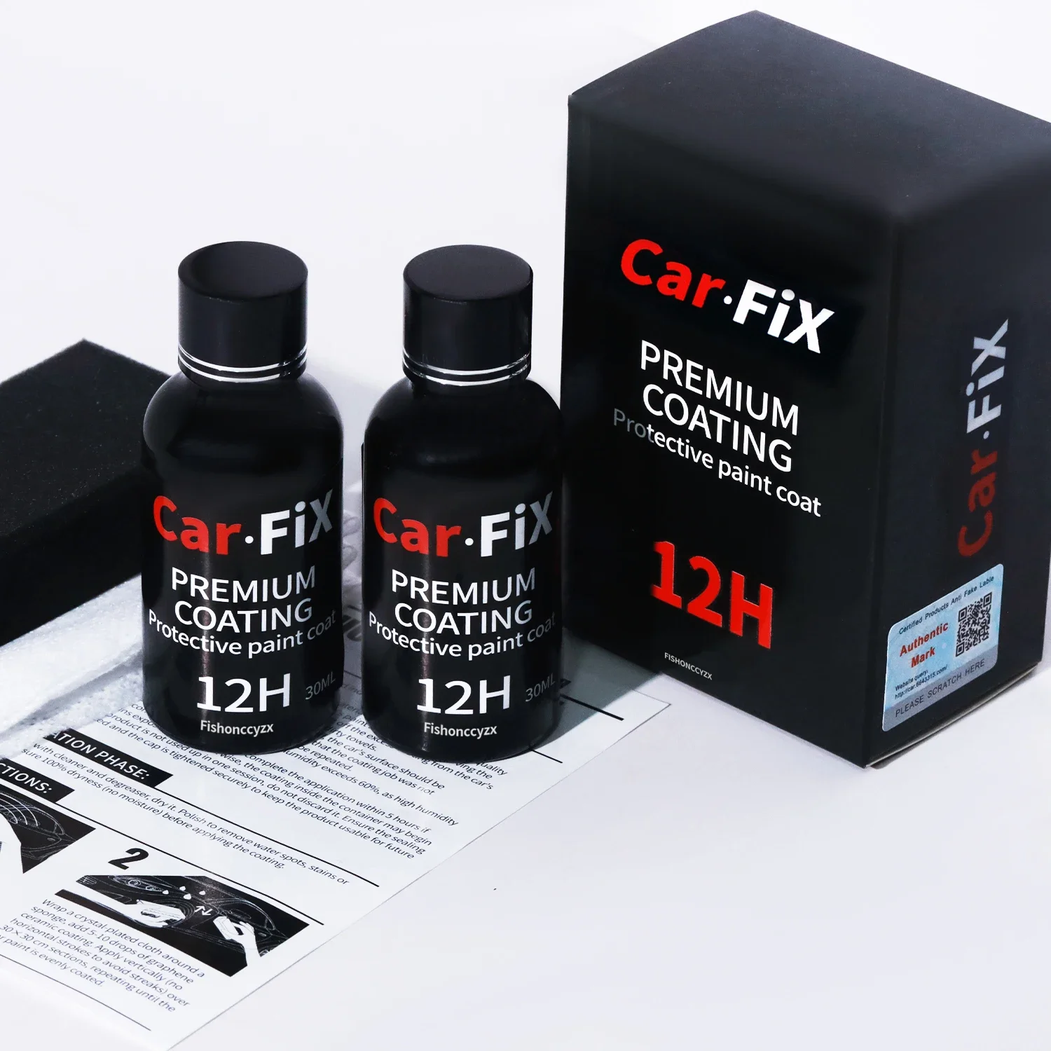 

2 шт., 12 часов, керамика для автомобильного полировки, жидкое керамическое покрытие, гидрофобное стеклянное покрытие, краска, защитная фольга, уход за защитой от царапин, авто воск