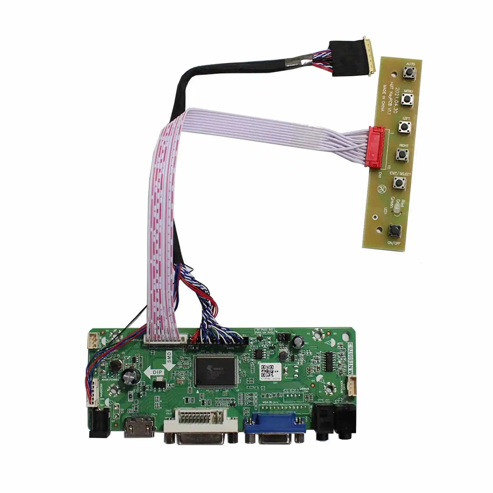 

HD MI DVI VGA Audio LCD Controller Board For 17.3" LP173WF1 1920X1080 LCD Screen