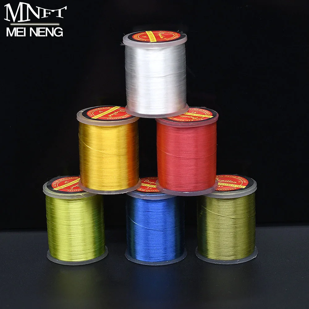 6 Colors 450M Fly Tying Floss Thread 75D Silky Yarn Fly Fishing Tying Line