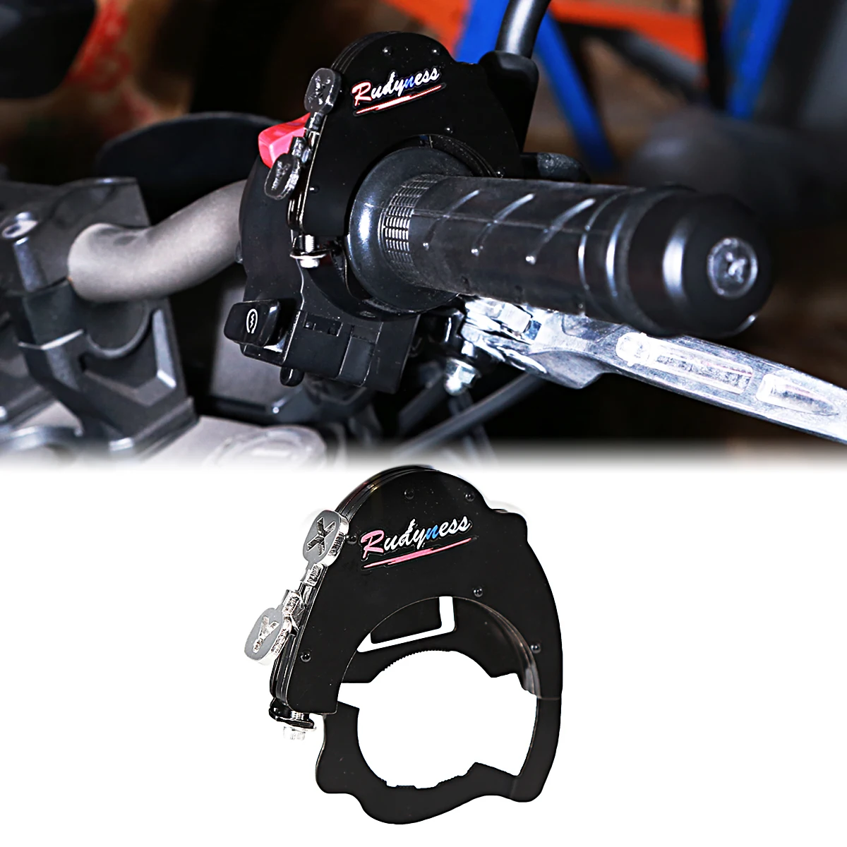 Universal Motorcycle Cruise Control Throttle Assist Lock Kits For Honda Yamaha BMW R1200GS CBR650 Rebel
