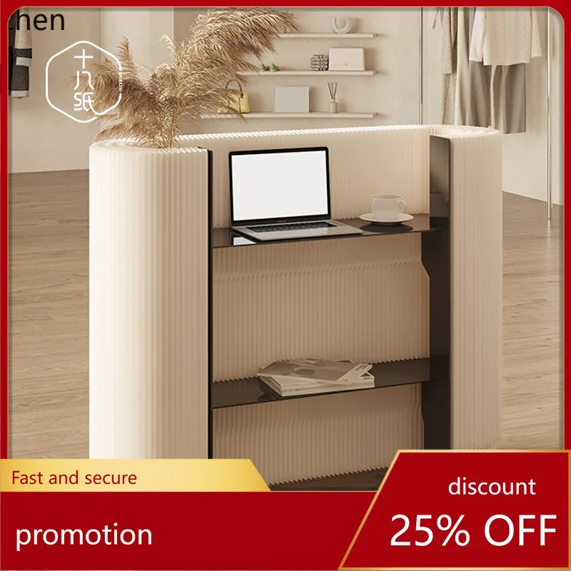 

Стойка ресепшн HXL, кассовый прилавок, стойка для одежды, выставочный мобильный бар-прилавок