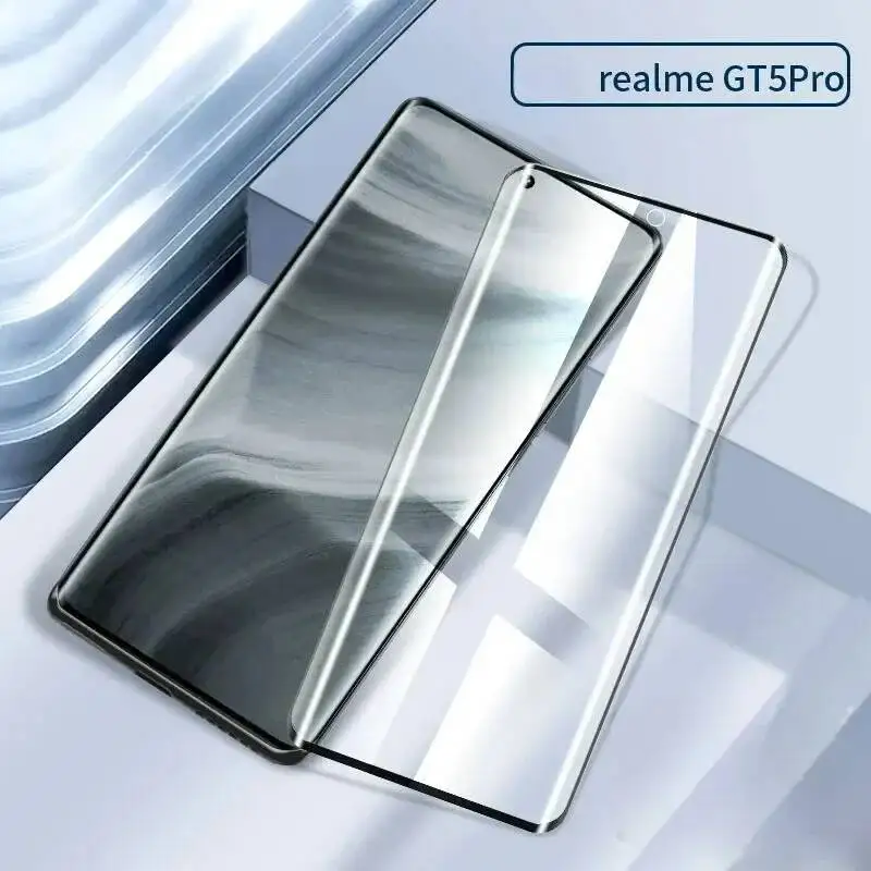 

3D Curved Tempered Realme 5 Pro Neo 6 SE Protective Screen Protector For GT Neo6 6SE Gt5pro Glass Film Cover