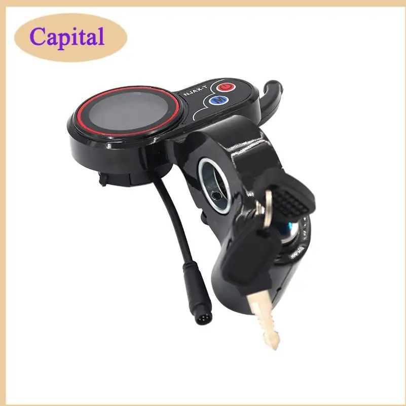 

Dashboard 6pin with key for KUGOO M4 Electric Scooter Panel Communication Instrument Display Parts