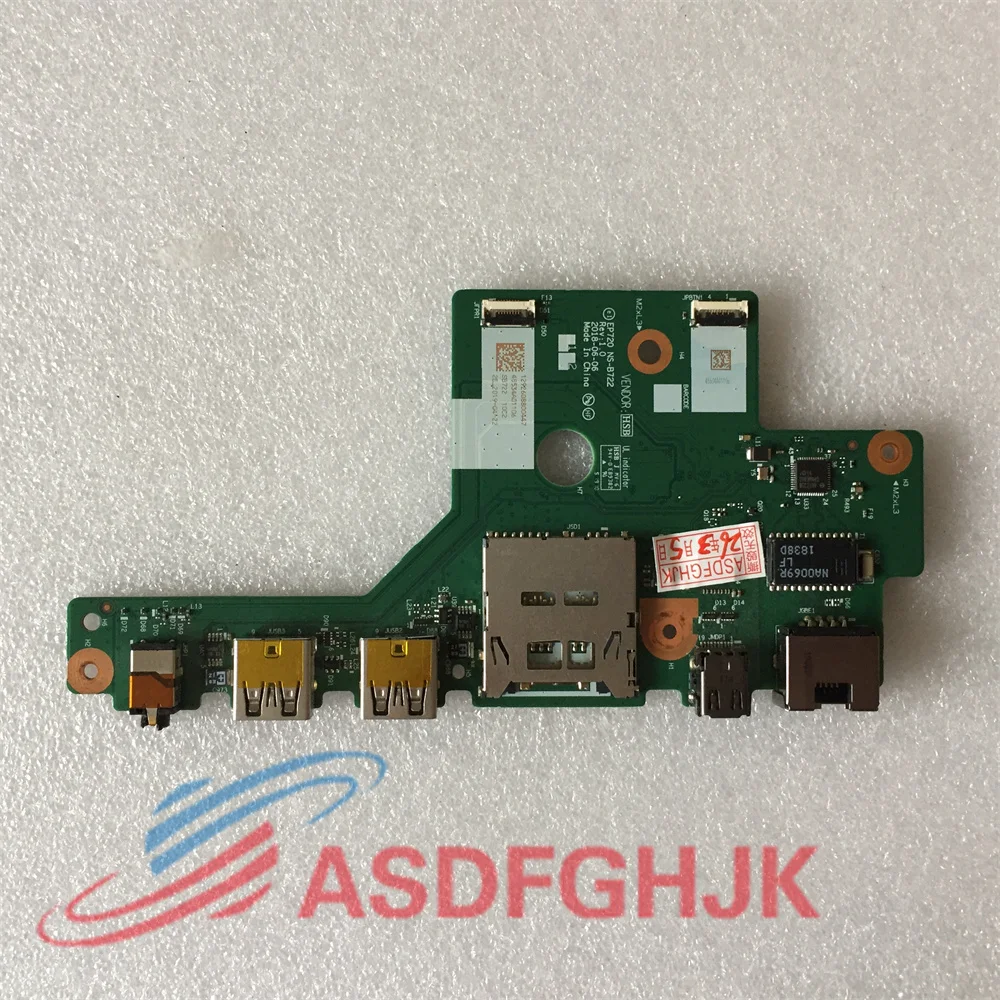 For Lenovo ThinkPad P72 audio board headphone USB adapter NS-B722 01HY743 1HY743 test OK