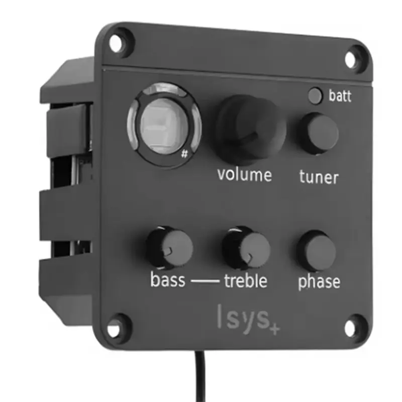 

For Fishman ISYS+ EQ Mic Blend Preamp System Guitar Pickup Adjustable For Acoustic Guitar Amplifier