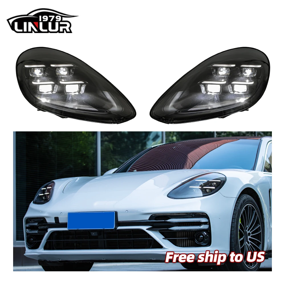 

[1979] Car Lights 2017 2018 2022 2021 2023 971 Headlamp Upgrade to 2025 976 Pdls matrix Led Headlights for Porsche Panamera 971