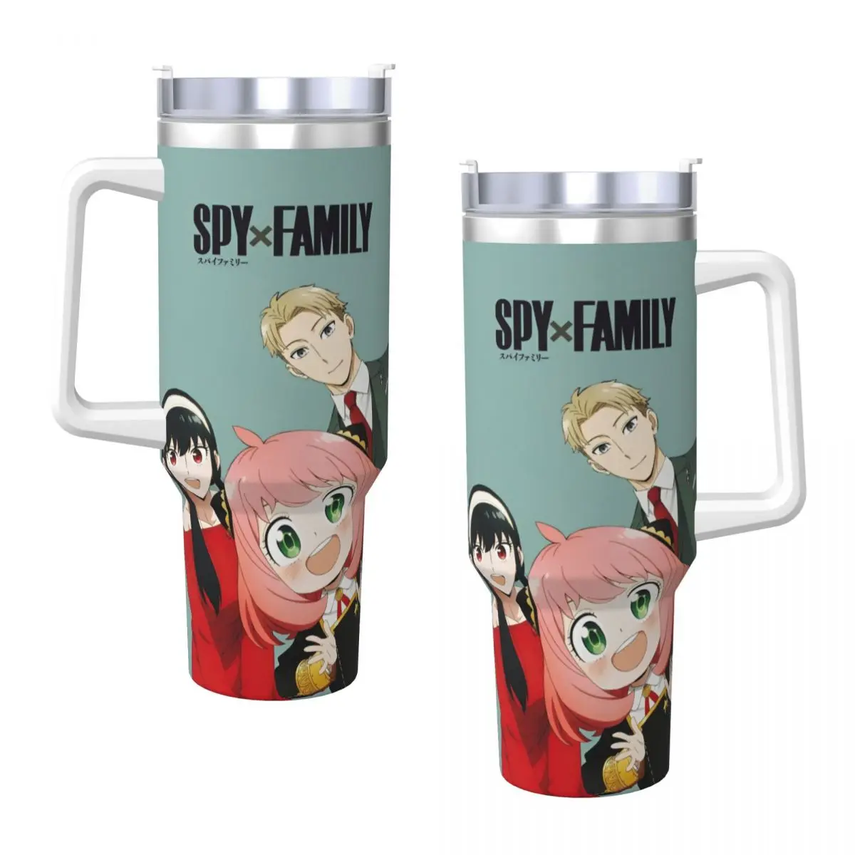 

SPYlarıFAMILYS Стакан из нержавеющей стали Anya, дорожные автомобильные кружки, большая емкость, термочашки, изолированные горячие напитки, бутылка для чая с молоком и водой