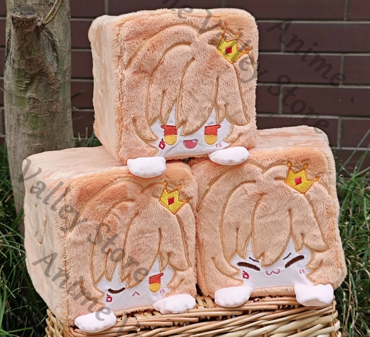 

Anime Honkai: Star Rail Anaxagoras Mydei Phainon Firefly Cosplay Fluffy Quadrate Throw Pillow Cartoon Cushion Set Plaything Xmas