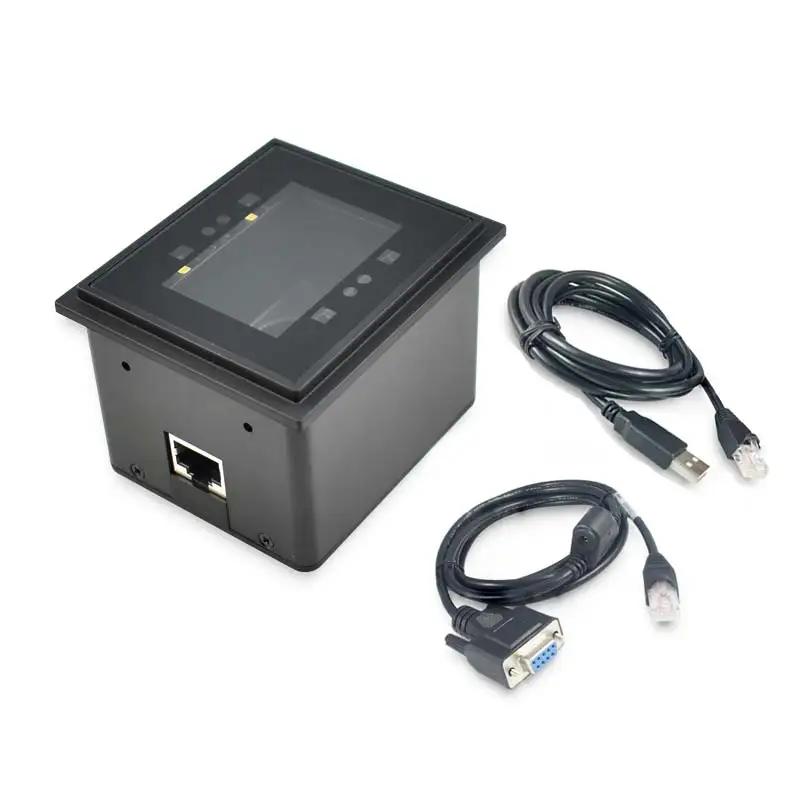 RD4500-20-QR Code Access Control 2D Reader Vending Machine Cabinet 1D QR Payment Industrial Fixed Barcode Scanner USB RS232 Port