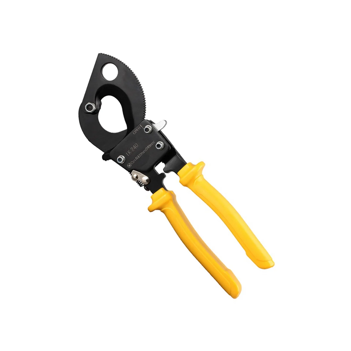 

Lk-240 Ratchet Cable Pliers Copper and Aluminum Cable Scissors Gear Scissors Mechanical Cable Disconnect Pliers