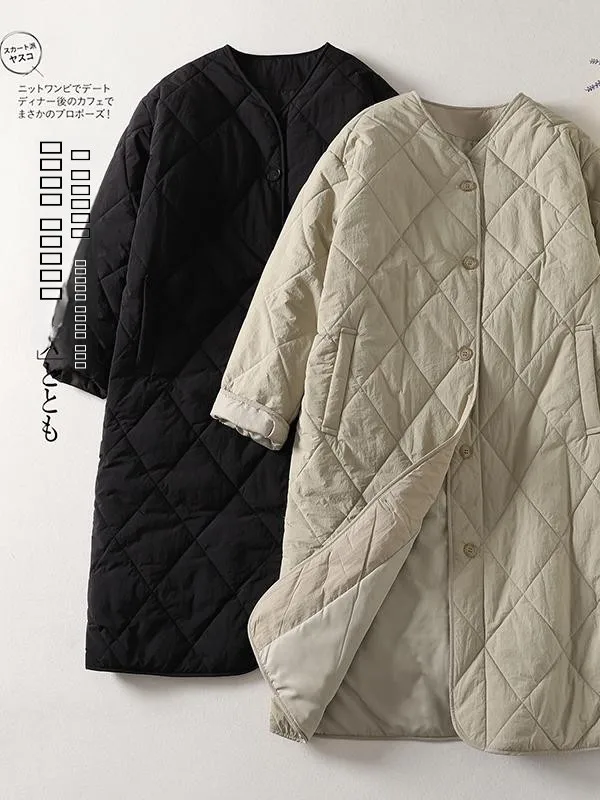 

Loose Cotton Robe Coat Women's plus Size Vintage Oversized Cardigan Jaet Artistic Sle Long Sve V-Ne Mid-Length Coat