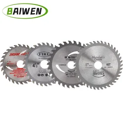 Disco per lama per sega circolare diametro foro per utensile da taglio per legno da 4/4, 5/5 pollici 20mm per la lavorazione del legno utensile rotante