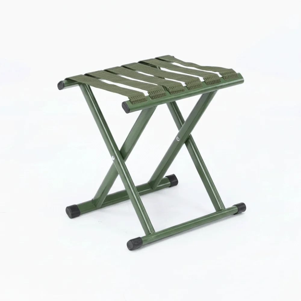 Comfortable Portable Camp Chair Foldable Bold Picnic Stool Thickened Durable Small Bench