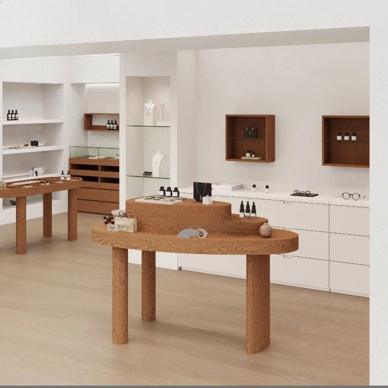 Nakajima multi-layer exhibition table multi-functional showcase display table
