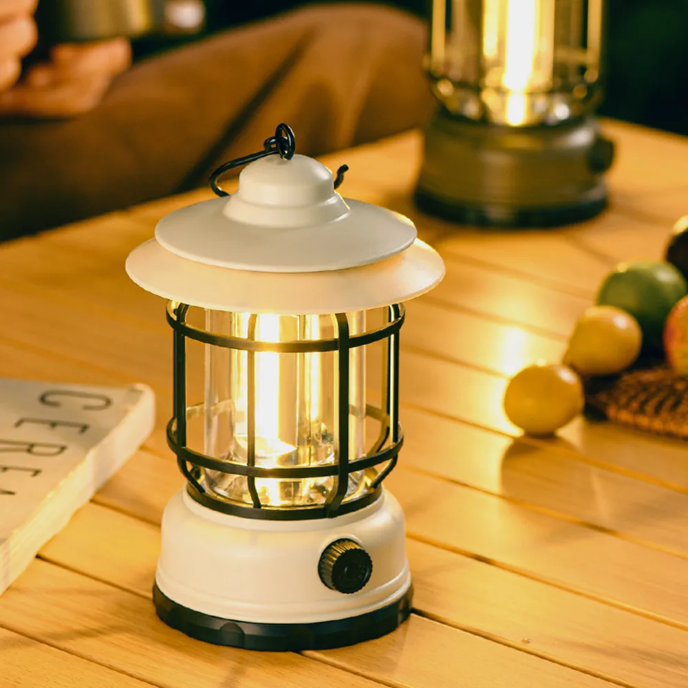 Luz portátil para caballos de larga duración para acampar en el hogar al aire libre, luz de tienda de campaña con carga multifuncional_voghion.com