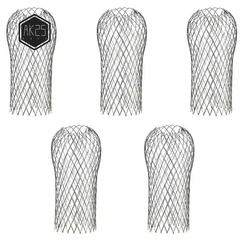 

AK25-5PCS 3,5-дюймовые регулируемые алюминиевые защитные решетки для водосточных труб - расширяемый фильтр-сетка от листьев, сверхпрочная защита для водостоков